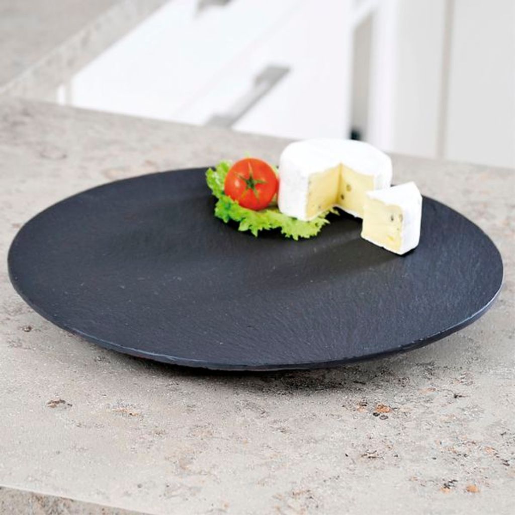 Kesper Buffet-Platte Schiefer ø35,5cm Produktbild 