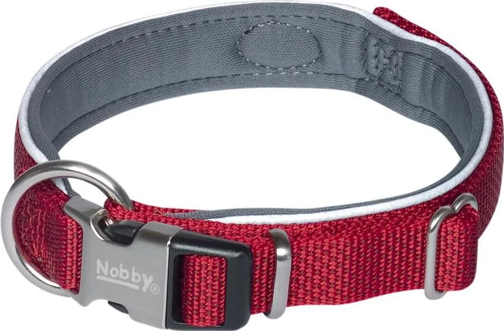 Collare Resistente Nobby Preno Royal Rosso | Ideale per Escursioni - 1