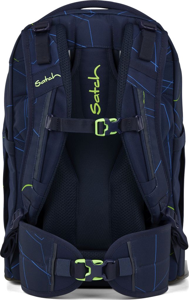 Satch Pack Schulrucksack Einzeln Blue Tech Produktbild 