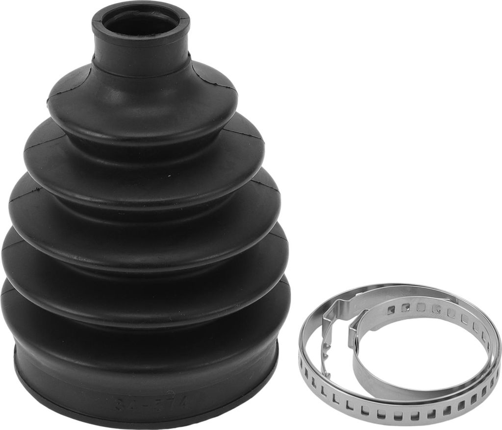 CV Gelenkmanschetten-Kit Nr. 8R0498203 mit Schellen Gelenkmanschette für Audi Q5 2013-2017 Gummi Schwarz Stark Langlebig