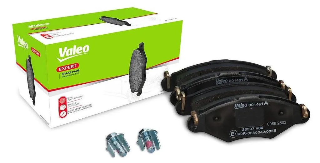 Plaquettes de frein avant VALEO 301461A pour PEUGEOT 206 berline 2A/C