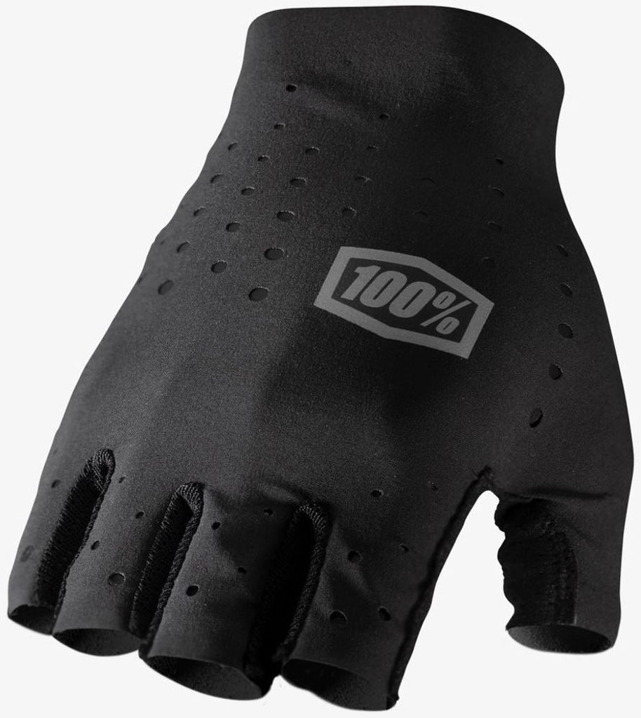 100% SPEEDLAB Fingerlose Fahrradhandschuhe - SLING - Schwarz M