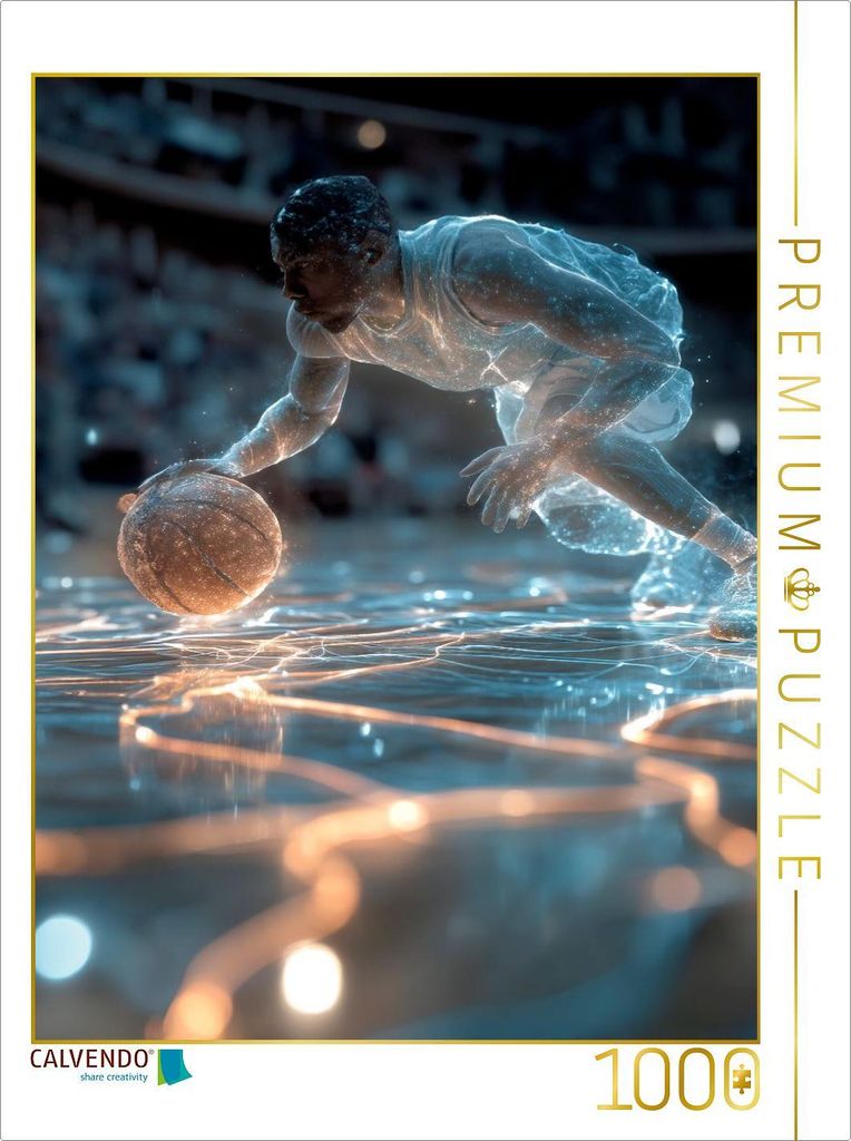 CALVENDO Puzzle Energie am Ball | 1000 Teile Lege-Größe 64x48cm Foto-Puzzle für glückliche Stunden