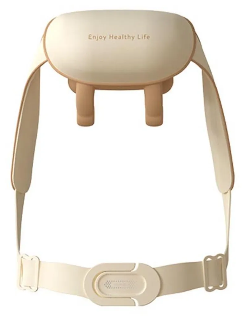 INF Masseur nuque et épaules shiatsu chauffant - ABS Silicone 25x17cm