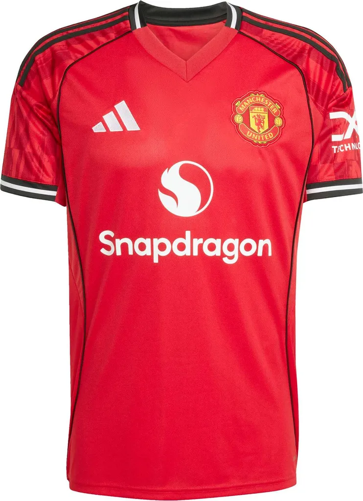 Tenue de Foot Manchester United Domicile adidas JI7428 Rouge Taille L