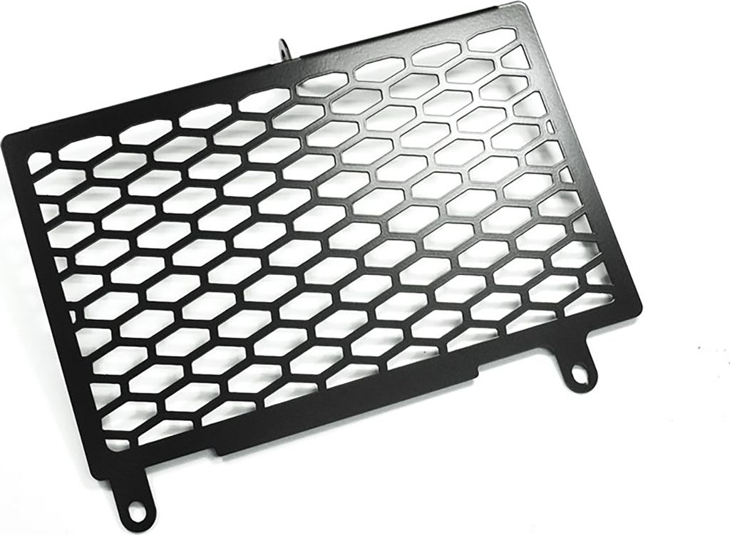 Kühlerabdeckung kompatibel mit Honda CB 500 F / R BJ 2013-15 / CB 500 X BJ 2013-16 Black IBEX