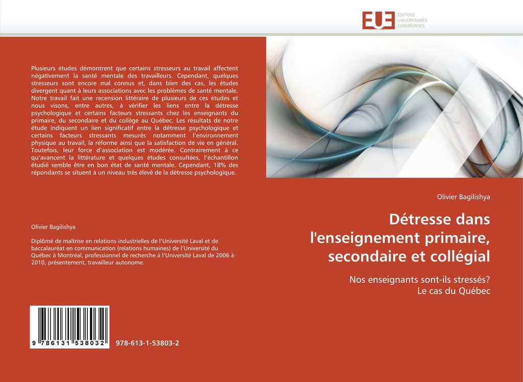 Détresse dans l'enseignement primaire, secondaire et collégial