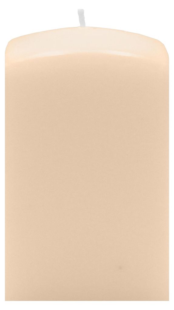 Quader Kerzen Champagner 12 x Ø 6/6 cm, 16 Stück