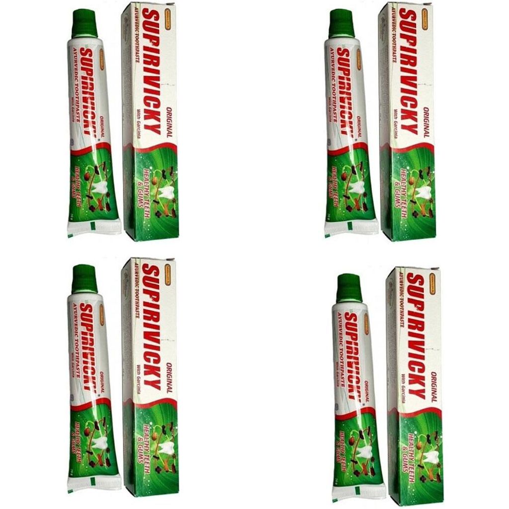 Siddhalepa Zahnpasta Supirivicky  | 4 Stück Produktbild 