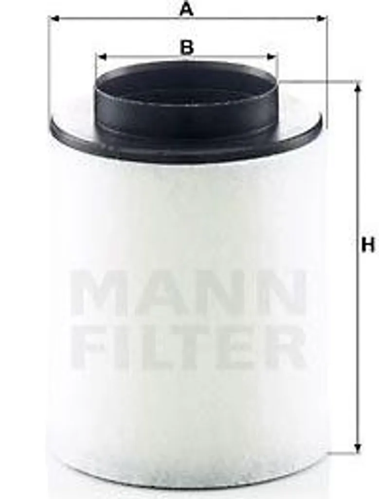 Filtre à air C 17 023 MANN-FILTER avec média filtrant à haute capacité