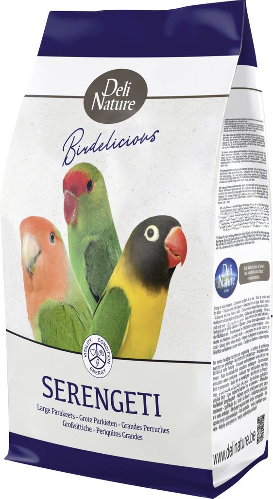 Beduco NV Deli Nature Birdelicous Serengeti Großsittiche 800g