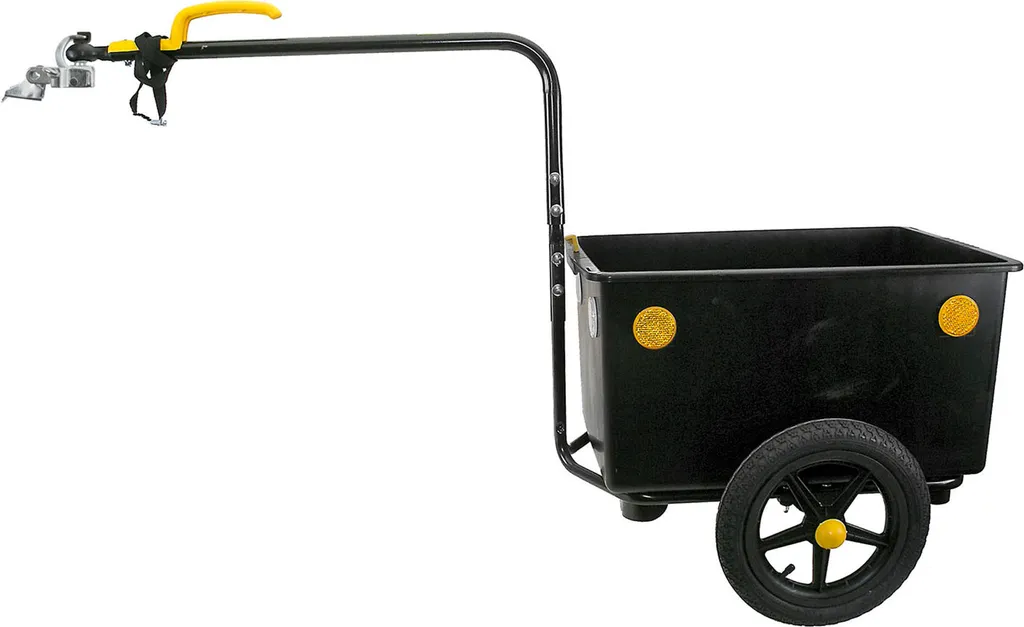 Remorque à bagages pour vélo Eco Trailer Maxi avec bac de transport