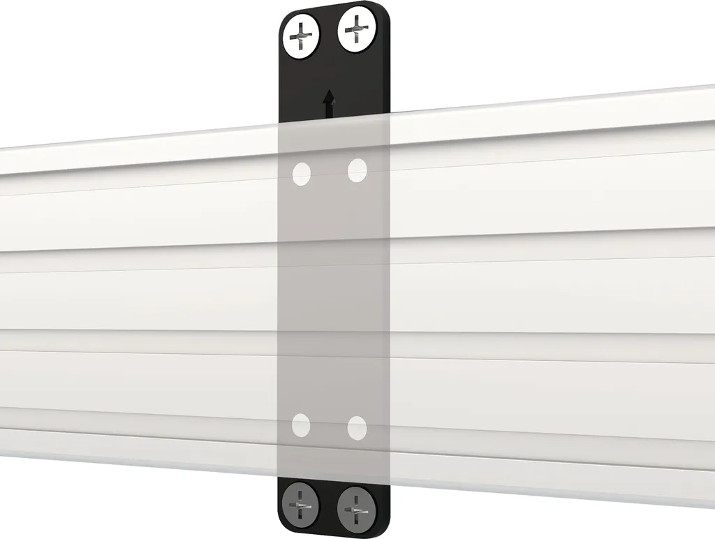 Support de montage mural ultra fin pour rail B-Tech Système X