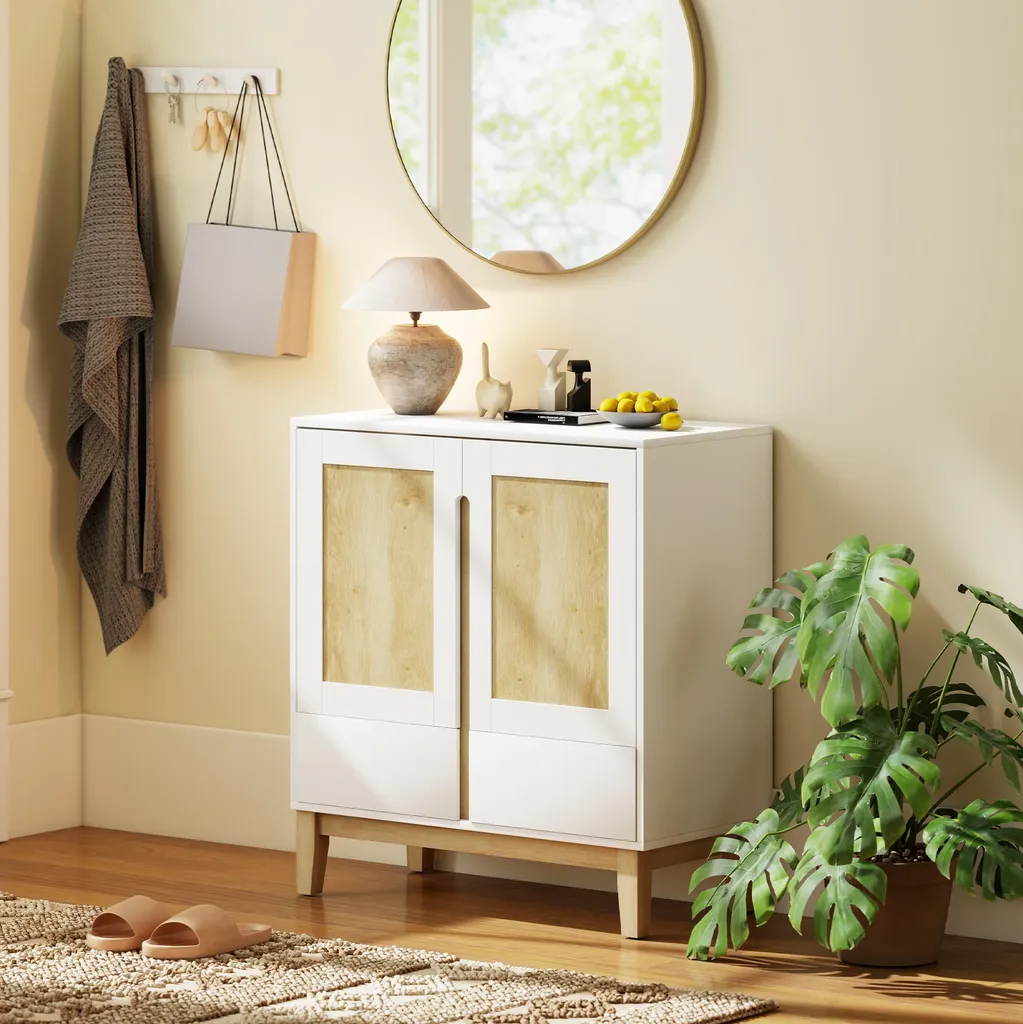 Buffet Bas Gain de Place : Solution de Rangement pour Cuisine et Salon - 9