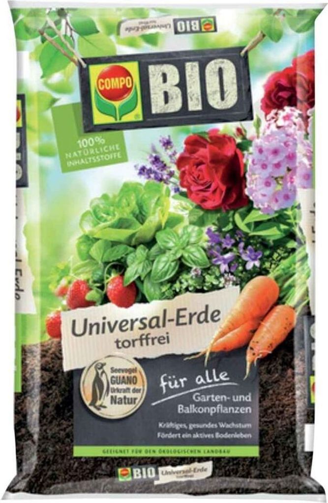Universal-Erde 40 l torffrei, Compo Produktbild 3