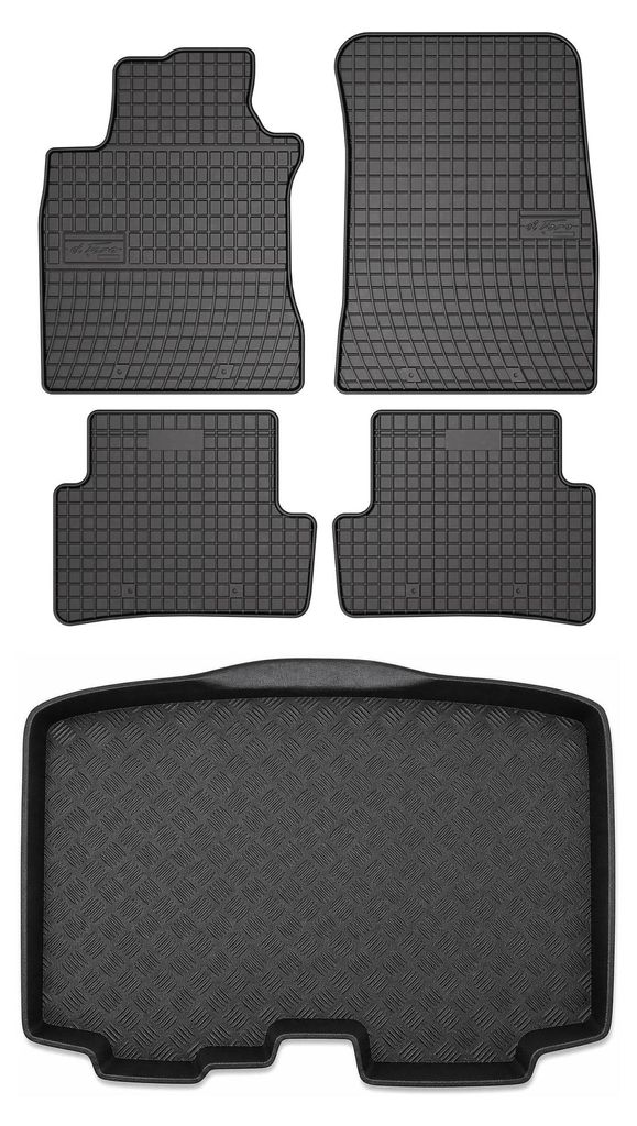 Alfombrillas de goma + bandeja de maletero para Renault Imagen del producto 