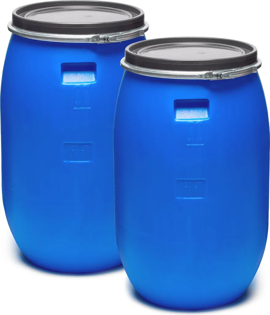 Garronda 2x Tonneau en plastique alimentaire GD-0078 Hobbock à choucroute