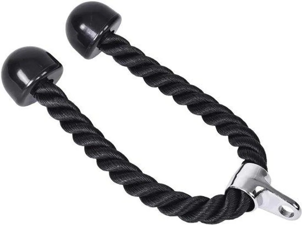 Fixation de Câble Musculation pour Triceps et Exercices Abdominaux Noir