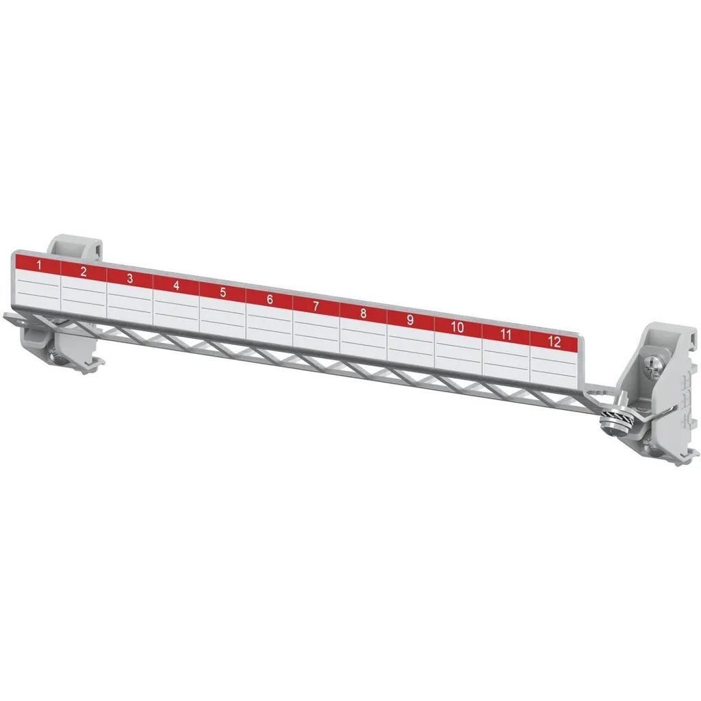 Panneau de brassage 12 modules STRIEBEL & JOHN E-Dat Keystone Rail DIN
