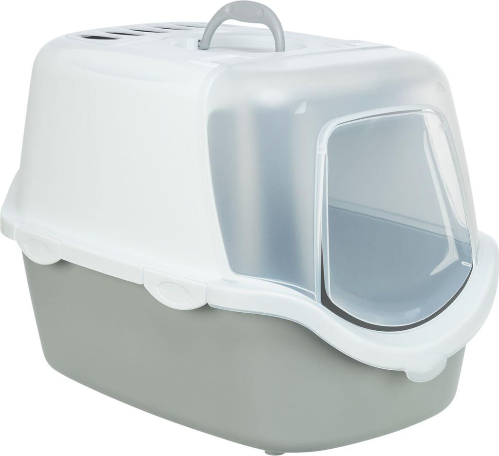 TRIXIE Katzentoilette Vico Open Top, mit Haube - Produktbild 