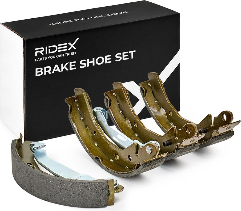 RIDEX Bremsbackensatz Trommelbremse Hinten für CHEVROLET SPARK (M300) 70B0126