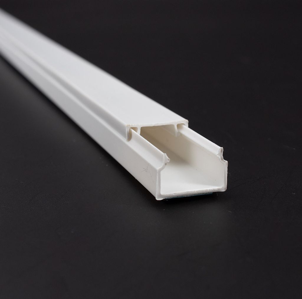 1m yourDroid Kabelkanal - 15x10 mm weiss - Selbstklebend Produktbild 3