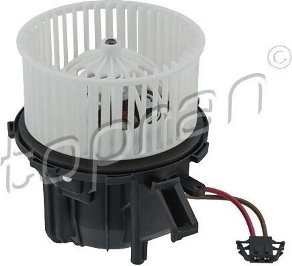 Ventilateur d'habitacle silencieux pour Audi Q5, A4, A5 - TOPRAN 114980