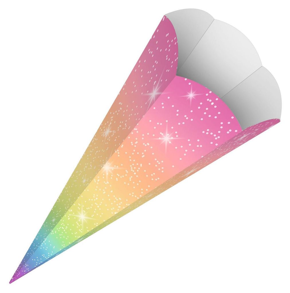 URSUS Schultüte 68cm Regenbogen Motiv 02