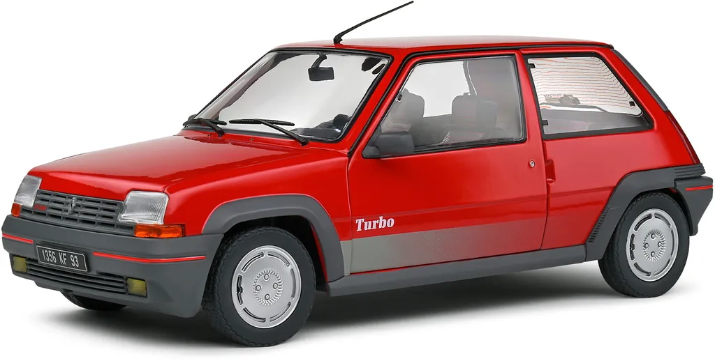 Voiture de Collection Renault 5 GT Turbo 1:18 - Modèle Réduit de Sport