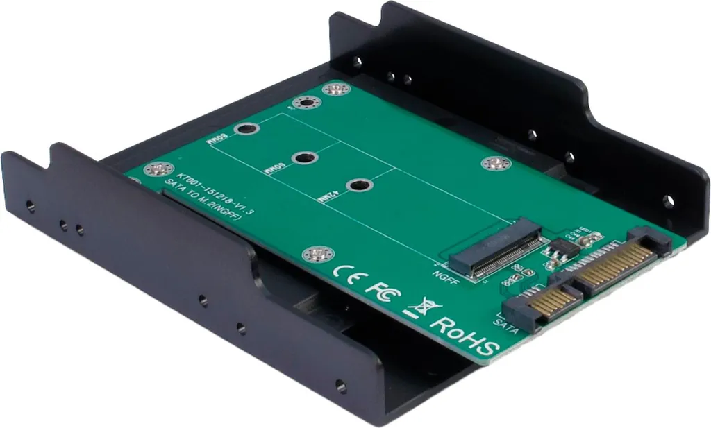 Installer un SSD M.2 dans un PC Fixe avec l'Adaptateur Inter-Tech KT001B