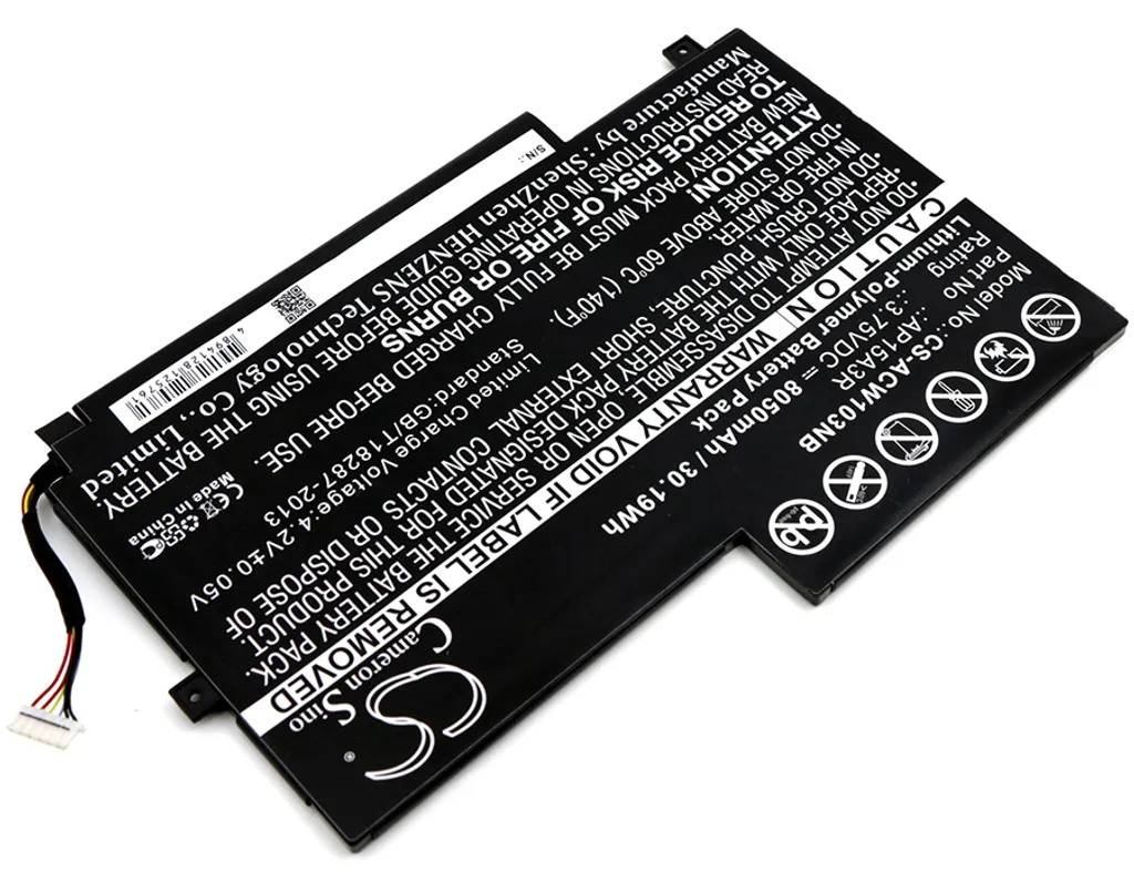 Batterie Acer Aspire Switch 10E SW3-013 AP15A3R Haute Capacité Techtek