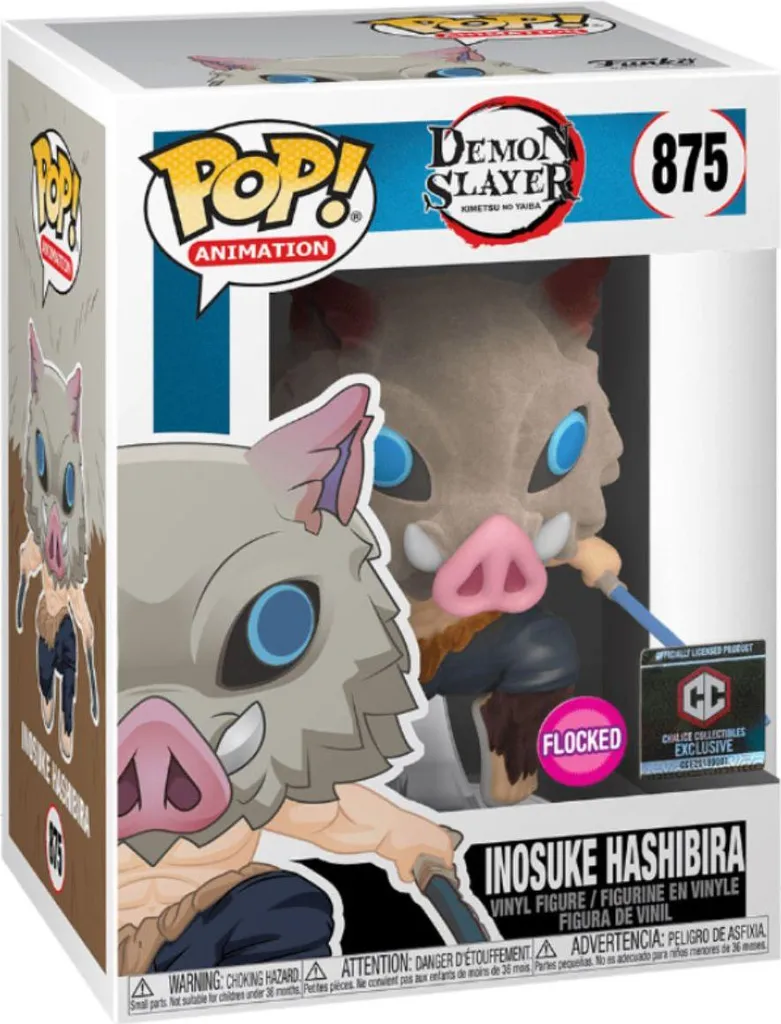 Figurine POP Inosuke Hashibira Masqué Demon Slayer Modèle Exclu