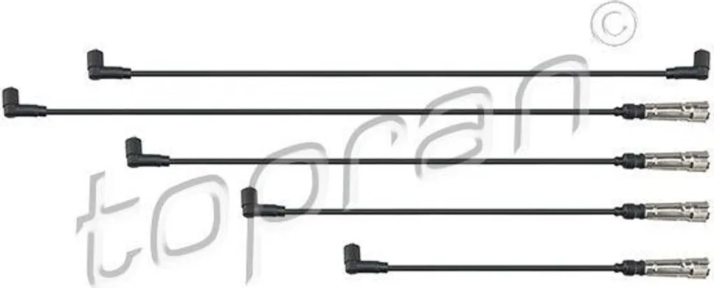 Set Cavi Accensione 030998031S TOPRAN 108 958 - VW / Seat 1.0-1.4