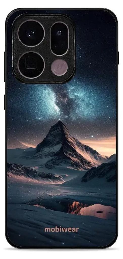 Handyhülle für Oppo Find X9, Mobiwear Glossy Case, Nachtberg