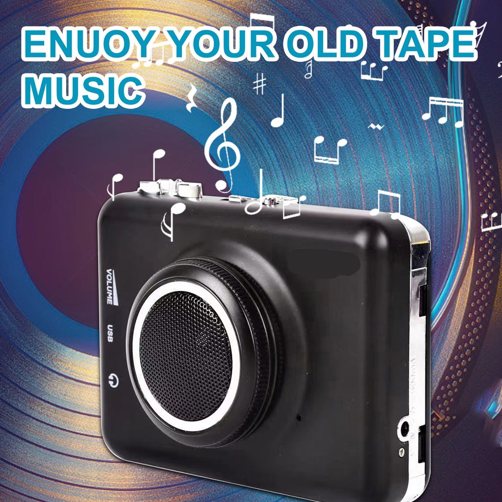 Odtwarzacz kasetowy, odtwarzacz kasetowy Walkman, przenośny Zdjęcie produktu 7