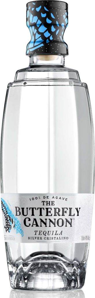 Butterfly Cannon Tequila Cristalino 500ml Produktbild 