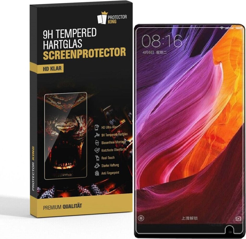 2x 9H Hartglas für Xiaomi Mi Mix Panzerfolie Displayschutz Schutzfolie Schutzglas KLAR Panzerglas Displayglas Glasfolie