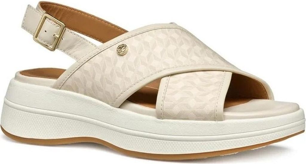 Geox Damen Klassische Sandalen D550VB 00485 C1122 Farbe: Beige Größe: 37