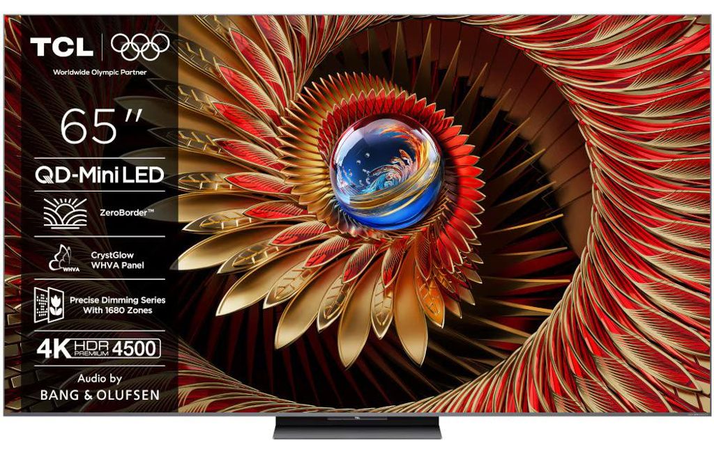 TCL 65Q8C Mini-LED-Fernseher, 164 cm, Google TV, Ultra HD Produktbild 