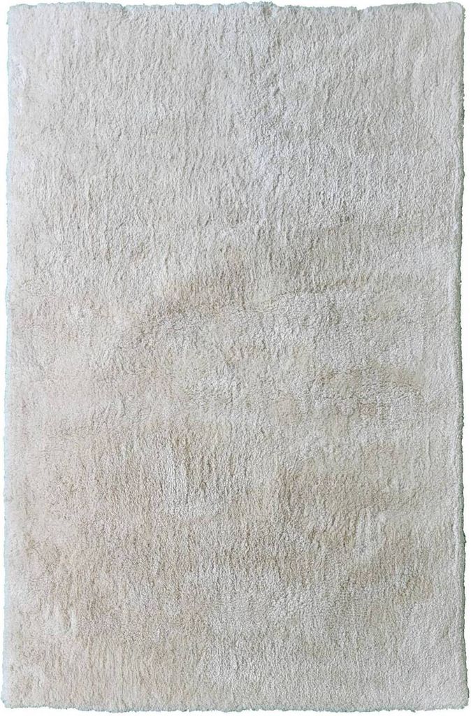 Teppich SHAGGY ELEGANCE | Farbe: Creme; Größe: 200x290 cm | strapazierfähig und leicht zu reinigen | Wohnzimmer | Schlafzimmer