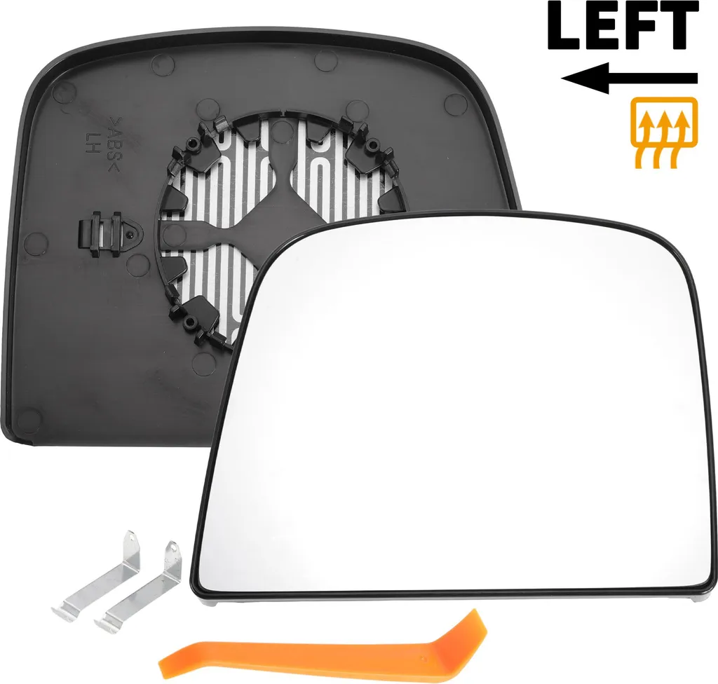 Verre de Miroir avec Plaque Support pour Chevrolet Express 2008-2021