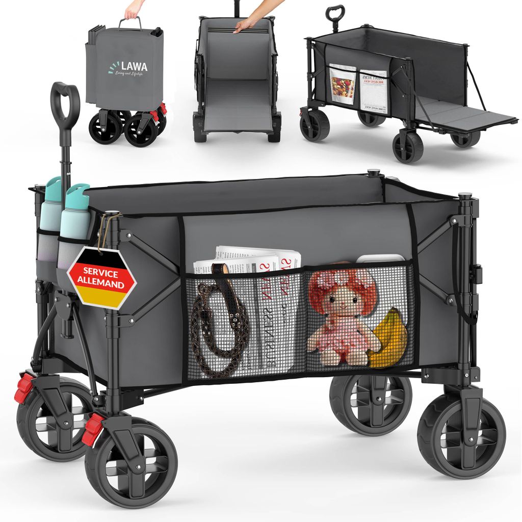 Caravane de camping Outdoor frein 100kg poche latérale Image du produit 