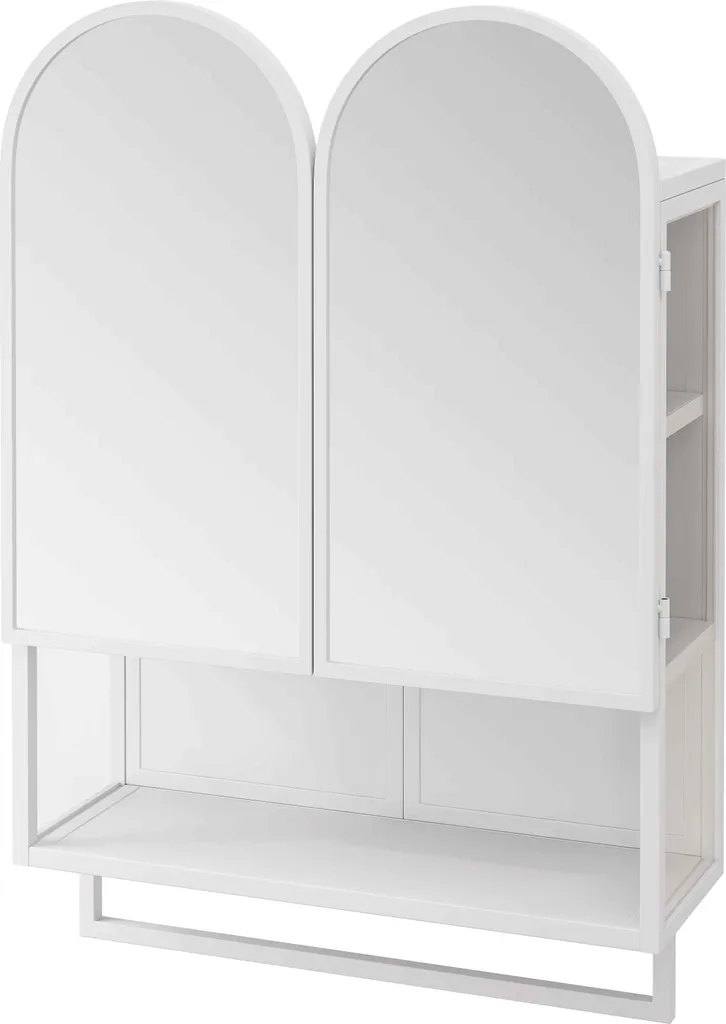 Rangement de salle de bains mural 60cm pour optimiser les petits espaces