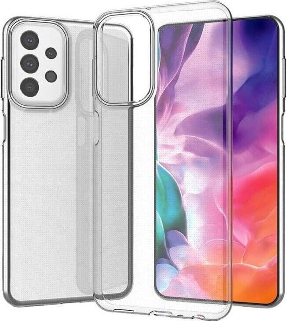 Silikon Hülle Basic kompatibel mit Xiaomi Redmi 13c 4G Case TPU Soft Handy Cover Schutz Transparent