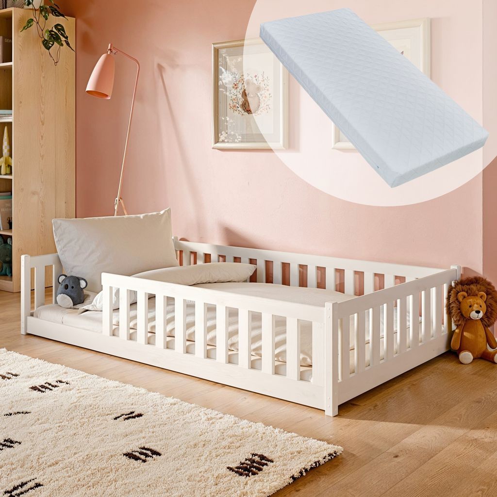 Detská posteľ poschodová posteľ 120x200 cm posteľ s Obrázok produktu 