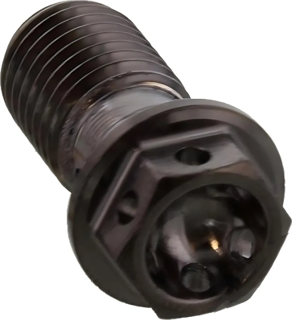 Boulon de Frein M10x1,25 JMP en Inox V4A Racing Noir Haute Performance