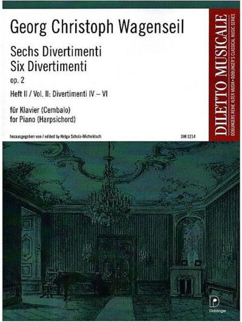 6 Divertimenti op.2 Band 2für Klavier (Cembalo)