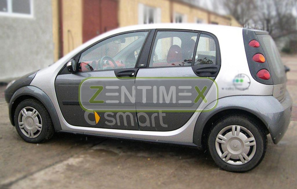 Schutzleisten kompatibel mit Smart ForFour 44 2004-2006 Schrägheck Hatchback 5-türer