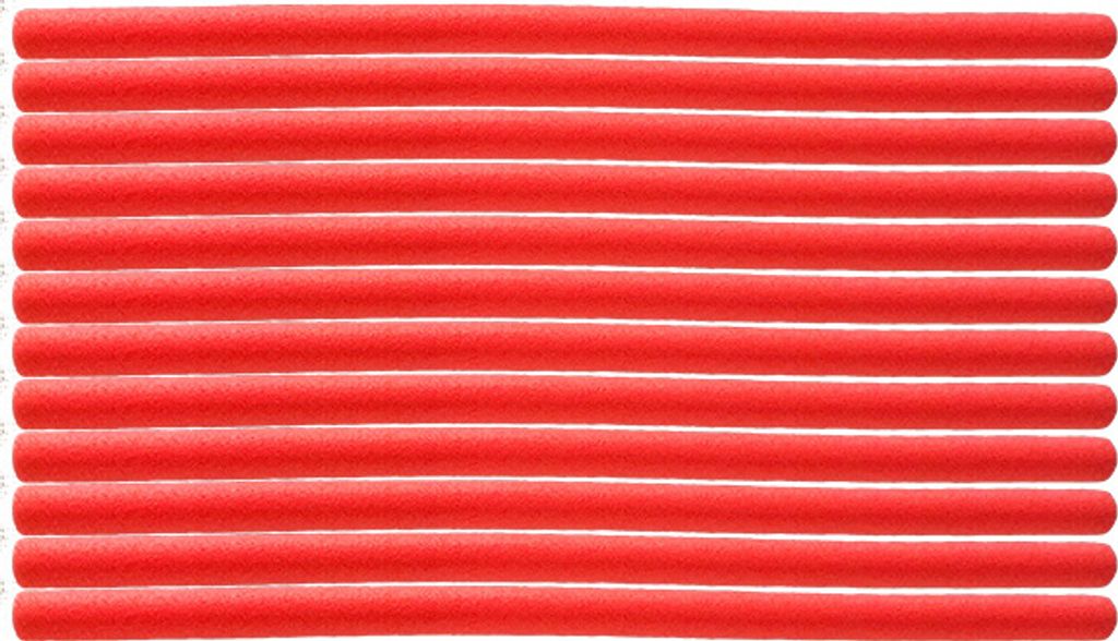 Best Sporting 57190-12 Ersatz Schaumstoffrohr 12 Stück rot Produktbild 