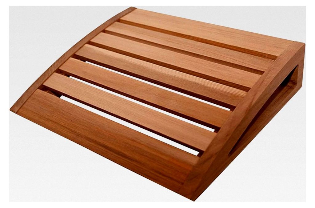 Sauna Kopfstütze, Atmungsaktiv, Ergonomisch, Aus Holz - Kopf Unterstützung für Sauna, Für Zuhause und Gewerbliche Nutzung, Ruhe und Entspannung